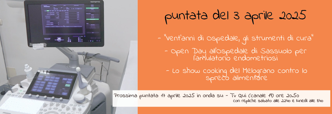 Puntata 3 aprile 2025 -sassuolosalute
