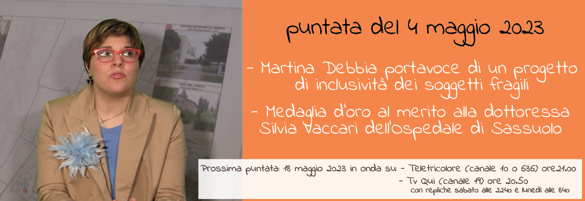 Puntata del 4 maggio 2023 - sassuolosalute	