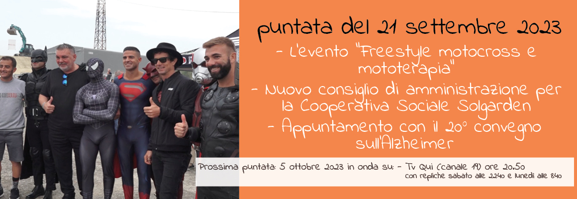 Puntata del 21 settembre 2023 - sassuolosalute	